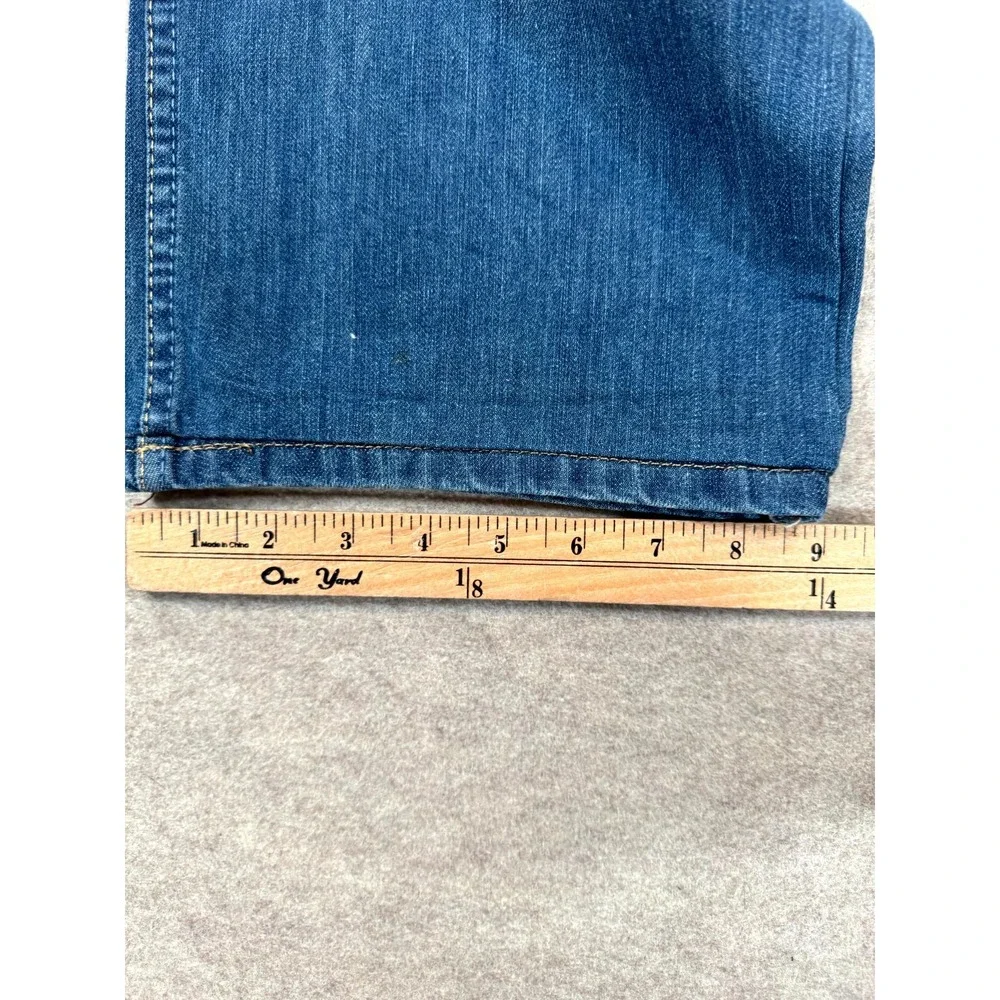 Levi's 501 Jeans Mens 40x34 Blue Denim Straight Leg Button Fly Grunge 501-0000